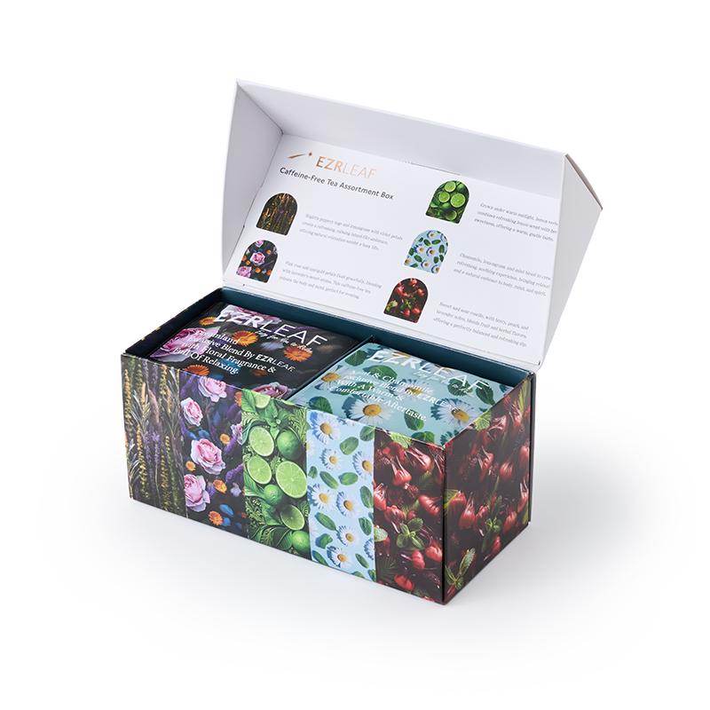 Caffeine-Free Tea Assortment Box｜22 Sachets