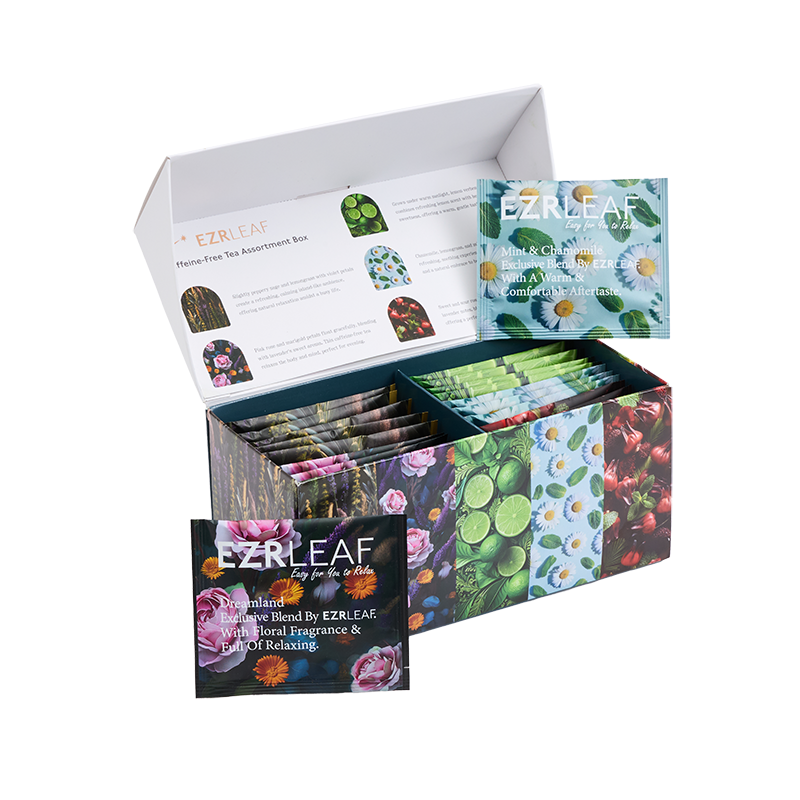 Caffeine-Free Tea Assortment Box｜22 Sachets